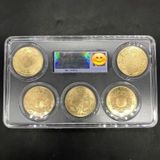  Bộ 5 Xu Tàu Cổ Sưu Tầm BKMECN-9504 