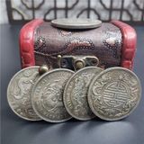  Rương Gỗ 26 Xu Bạc Xưa Sưu Tầm BKMECN-9505 