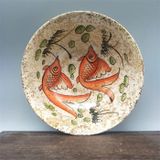  Bát Liên Niên Hữu Dư men màu sưu tầm BKCECN-9514 