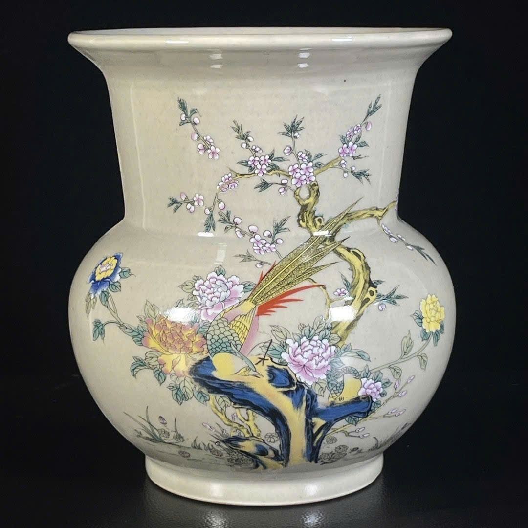  Bình Phấn Thái Khổng Tước sưu tầm BKCECN-9521 