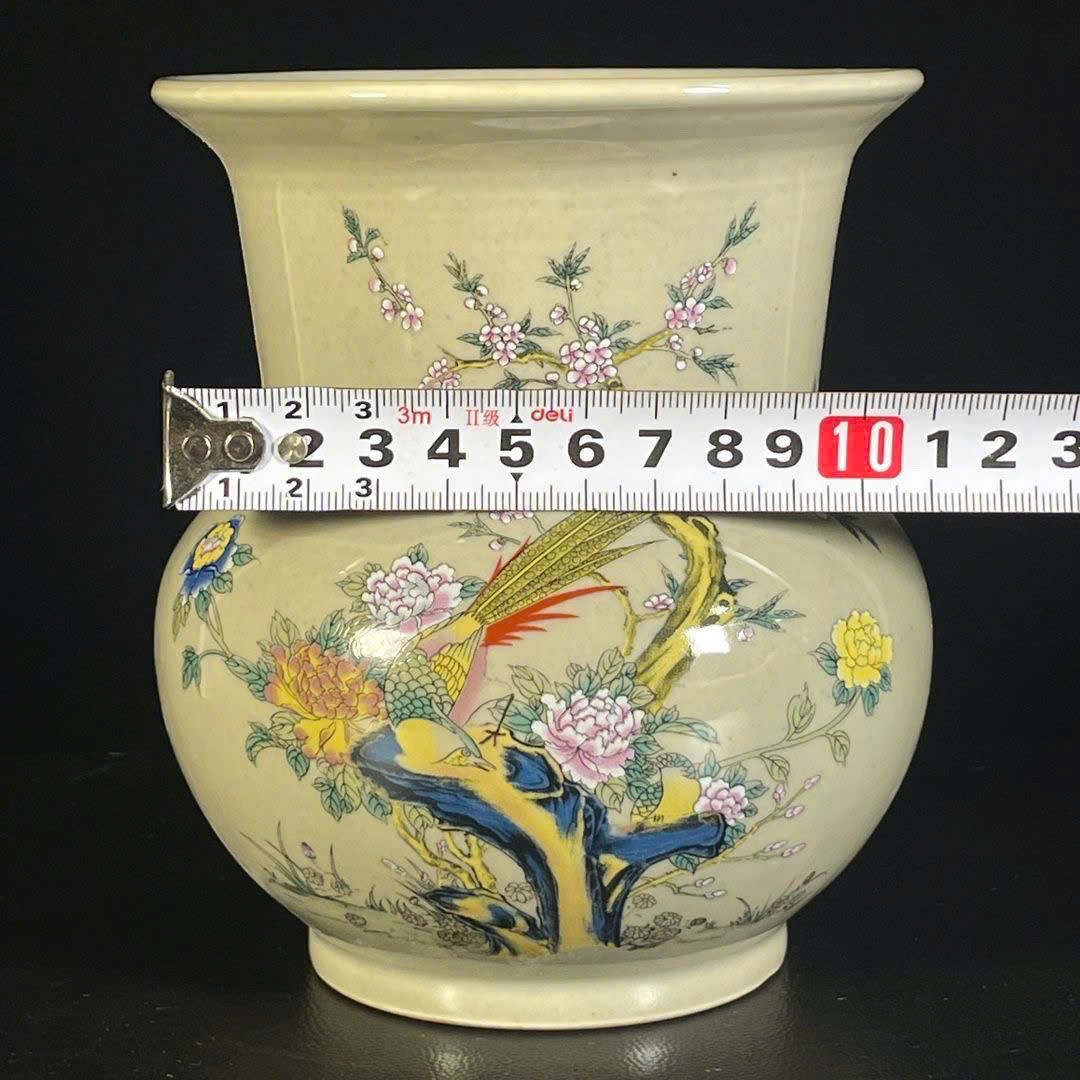  Bình Phấn Thái Khổng Tước sưu tầm BKCECN-9521 