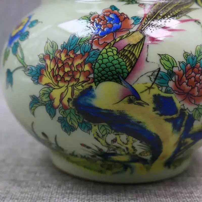  Bình Khổng Tước sưu tầm BKCECN-9522 