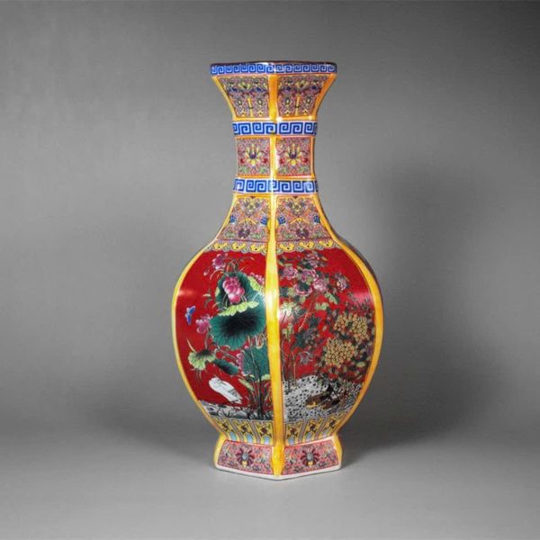  Bình Mận Đa Giác Uyên Ương 4 Mùa BKCECN-9524 