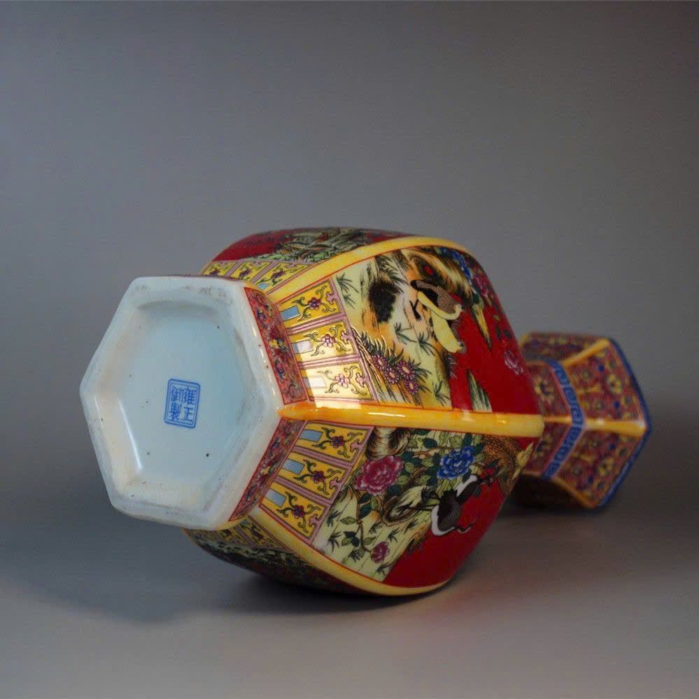  Bình Mận Đa Giác Uyên Ương 4 Mùa BKCECN-9524 