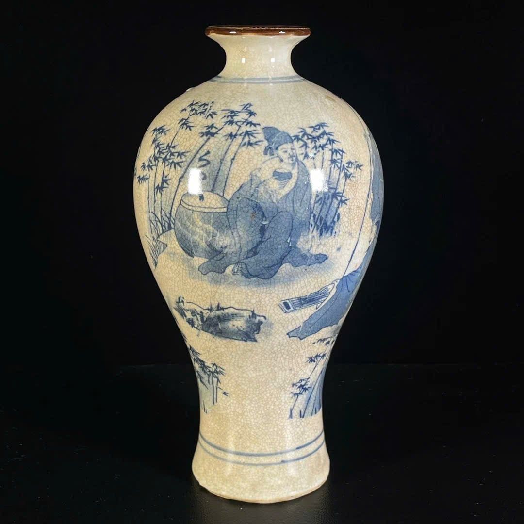  Tích Thanh Trúc Đàm Thi Họa sưu tầm BKCECN-9540 