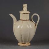  Bình sưu tầm dáng bổ múi men già nung củi BKCECN-9561 