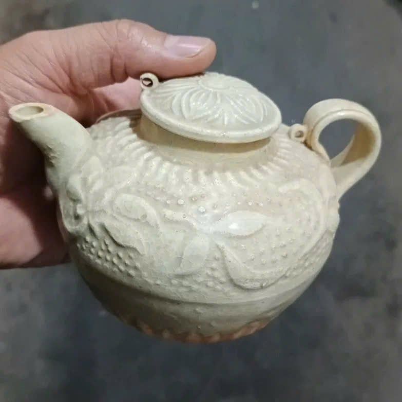  Ấm Xưa Sưu Tầm Men Già Nung Củi BKCECN-9552 