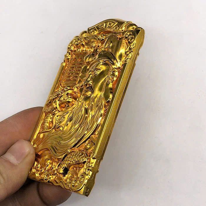  Mặt Quan Vũ sưu tầm khắc chữ xưa BKMECN-9514 