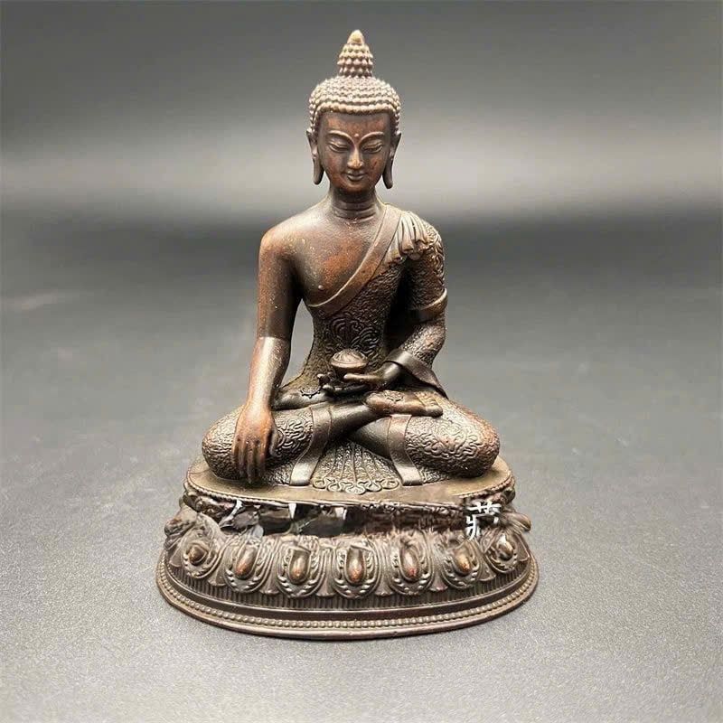  Tượng Phật đồng xưa sưu tầm BKMECN-9516 