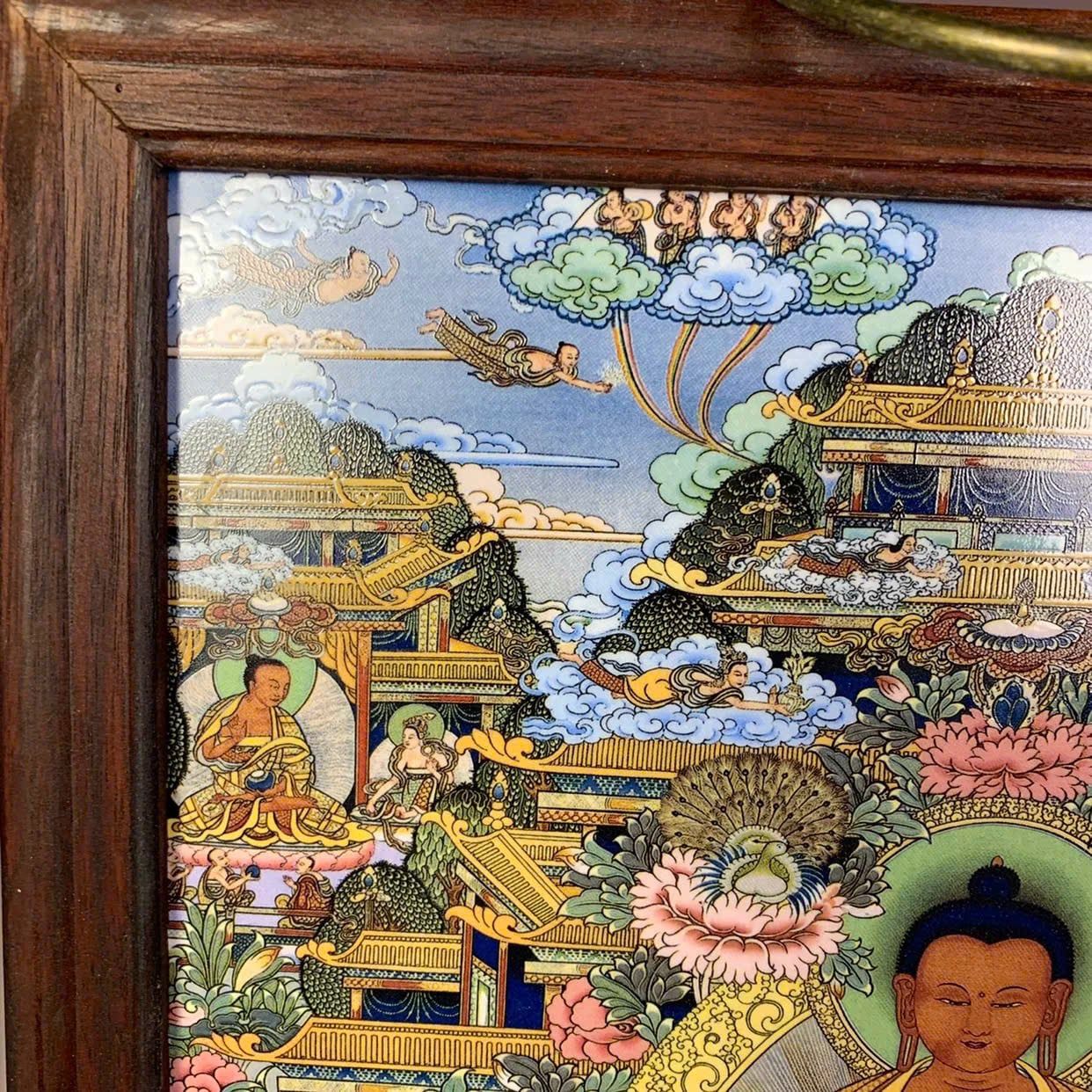  Tranh gỗ Phật xưa sưu tầm BKCECN-9561 