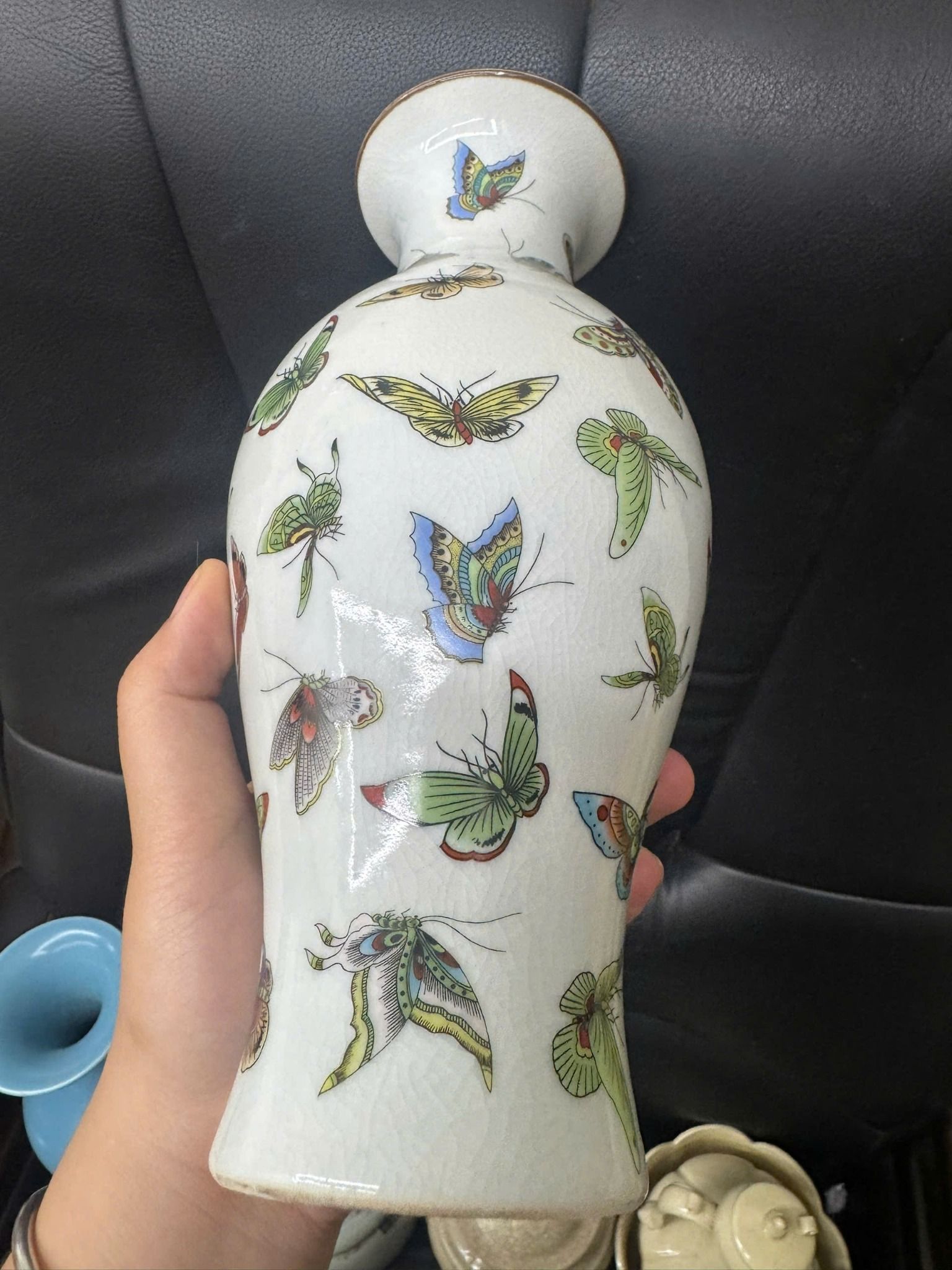  Bình Bách Điệp vẽ tay sưu tầm  BKCECN-9565 