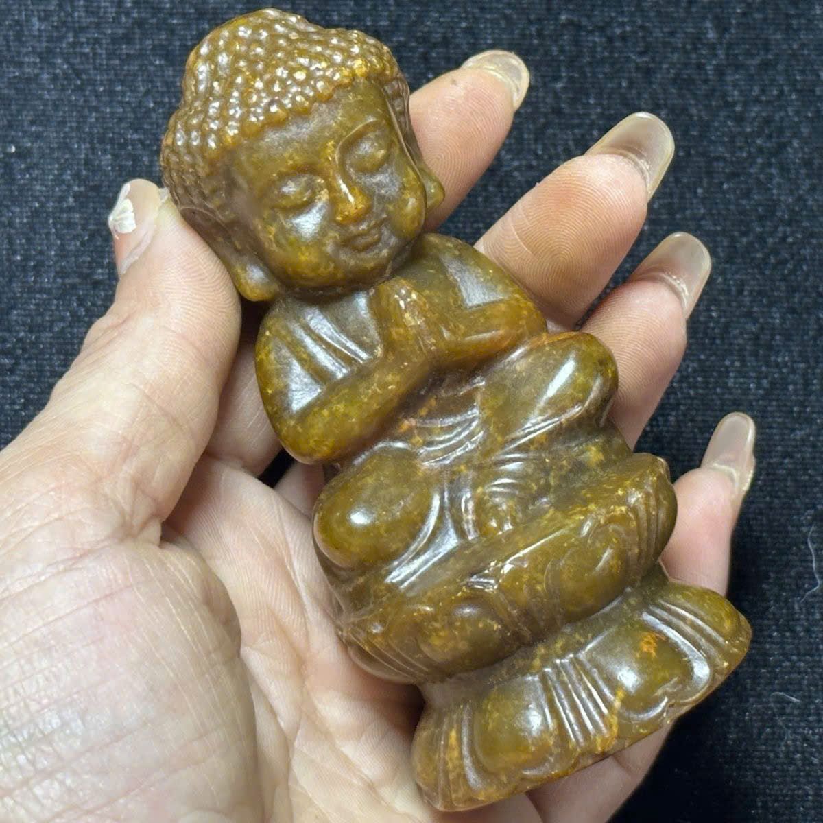  Tượng ngọc xưa sưu tầm BKSTCN-9474 