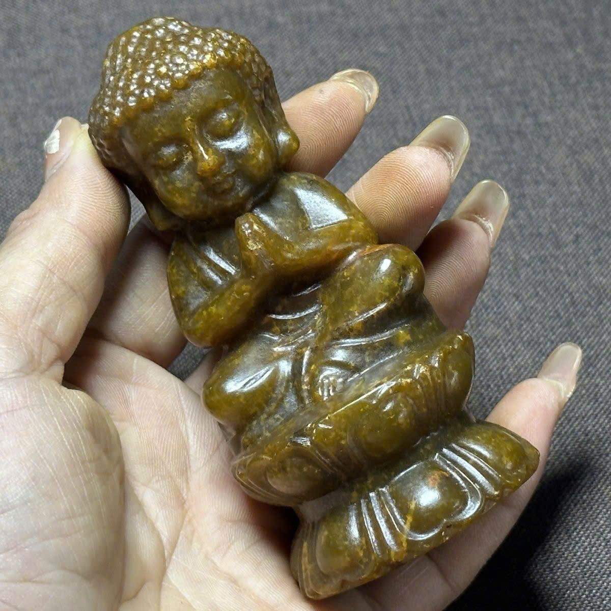  Tượng ngọc xưa sưu tầm BKSTCN-9474 