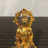  Tượng Phật Đồng Mạ Vàng BKMECN-9520 