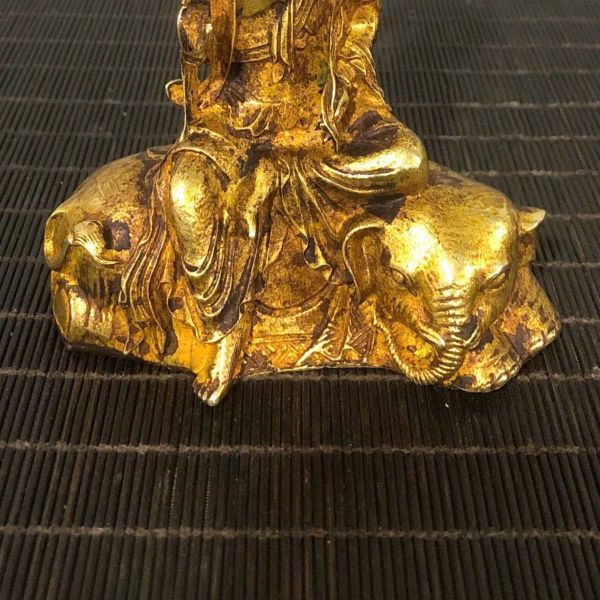  Tượng Phật Đồng Mạ Vàng BKMECN-9520 