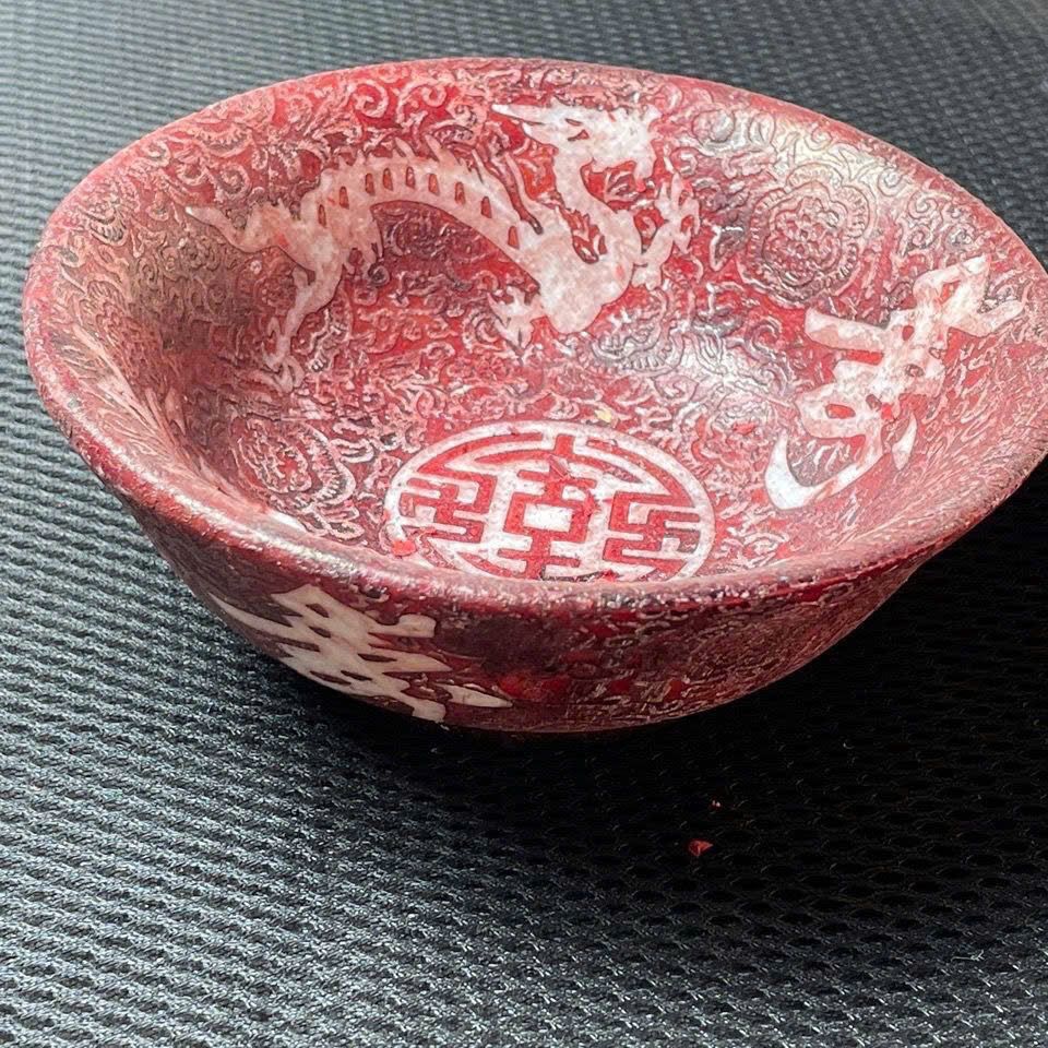  Bát Ngọc xưa ám họa sưu tầm BKCECN-9575 