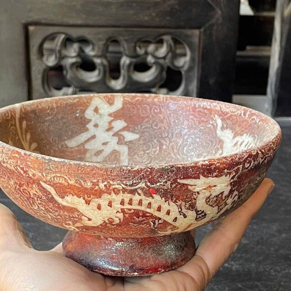  Bát Rồng Phượng Ngọc xưa sưu tầm BKCECN-9577 