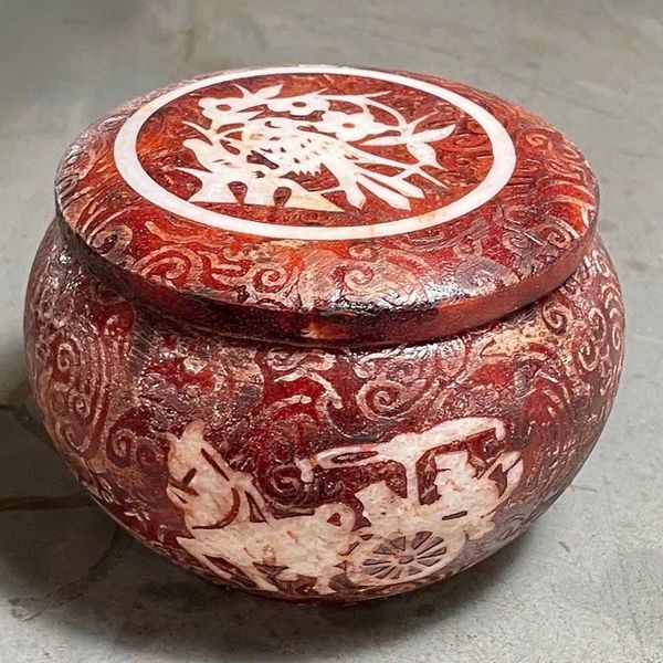  Hũ Trà hoa Điểu ngọc xưa sưu tầm BKCECN-9578 