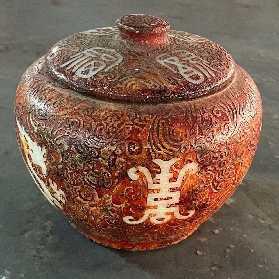  Hũ Ngọc xưa sưu tầm lành nguyên BKCECN-9583 