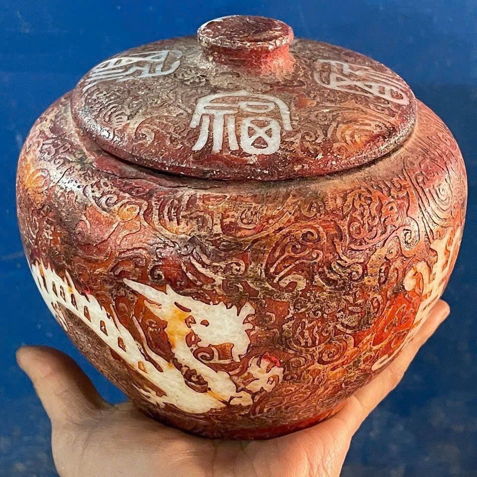  Hũ Ngọc xưa sưu tầm lành nguyên BKCECN-9583 