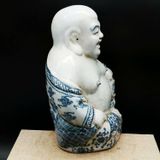  Tượng Di Lặc Sứ xanh sưu tầm BKCECN-9575 