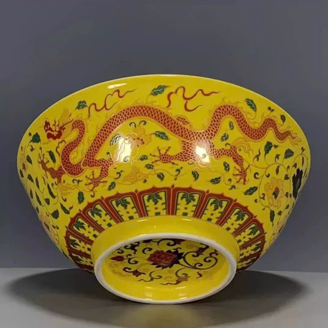  Bát Gốm Rồng xưa sưu tầm BKCECN-9579 