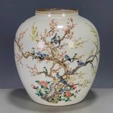  Hũ trà Hoa Điểu sưu tầm BKCECN-9580 