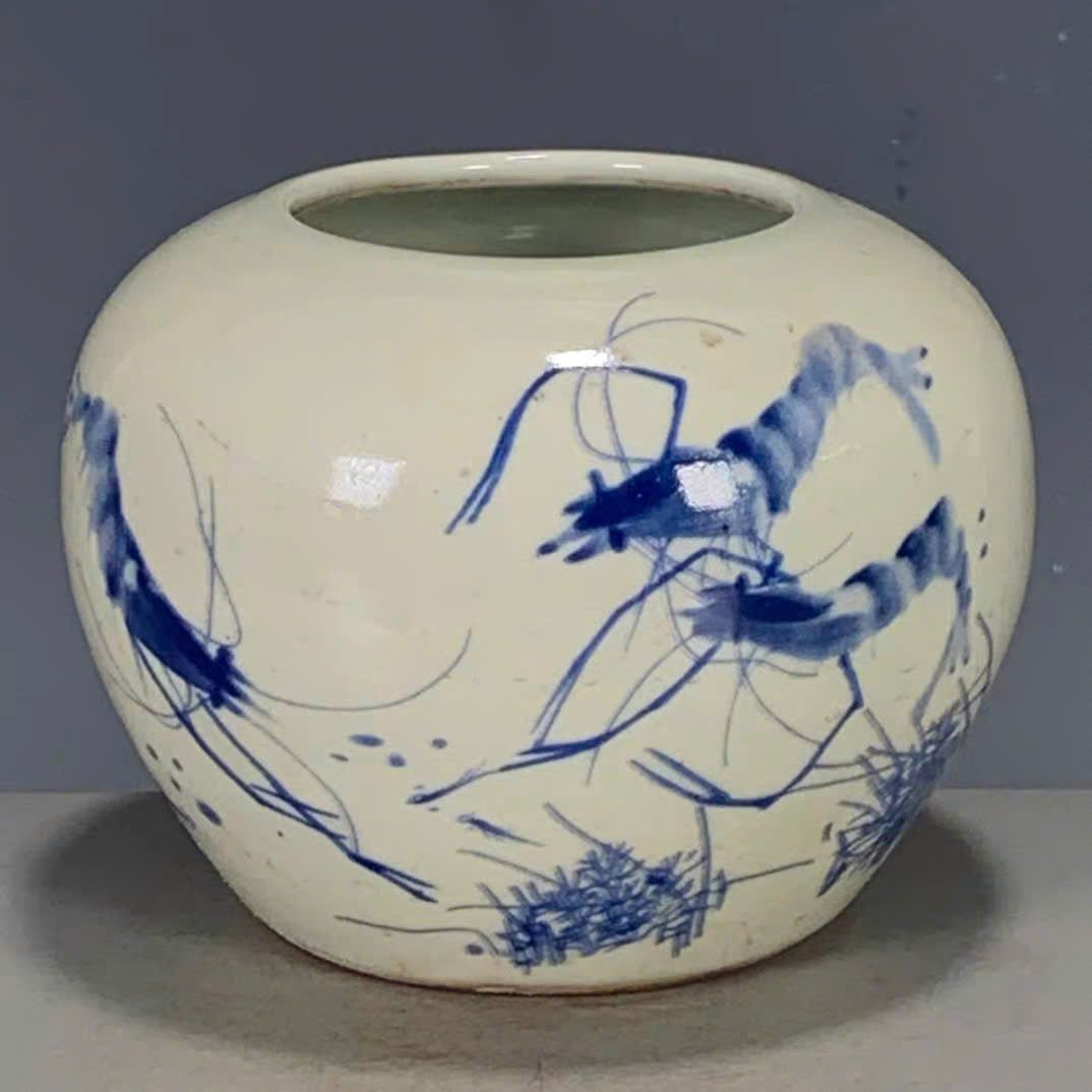  Hũ trà Tôm du thuỷ xưa có chiện BKCECN-9581 