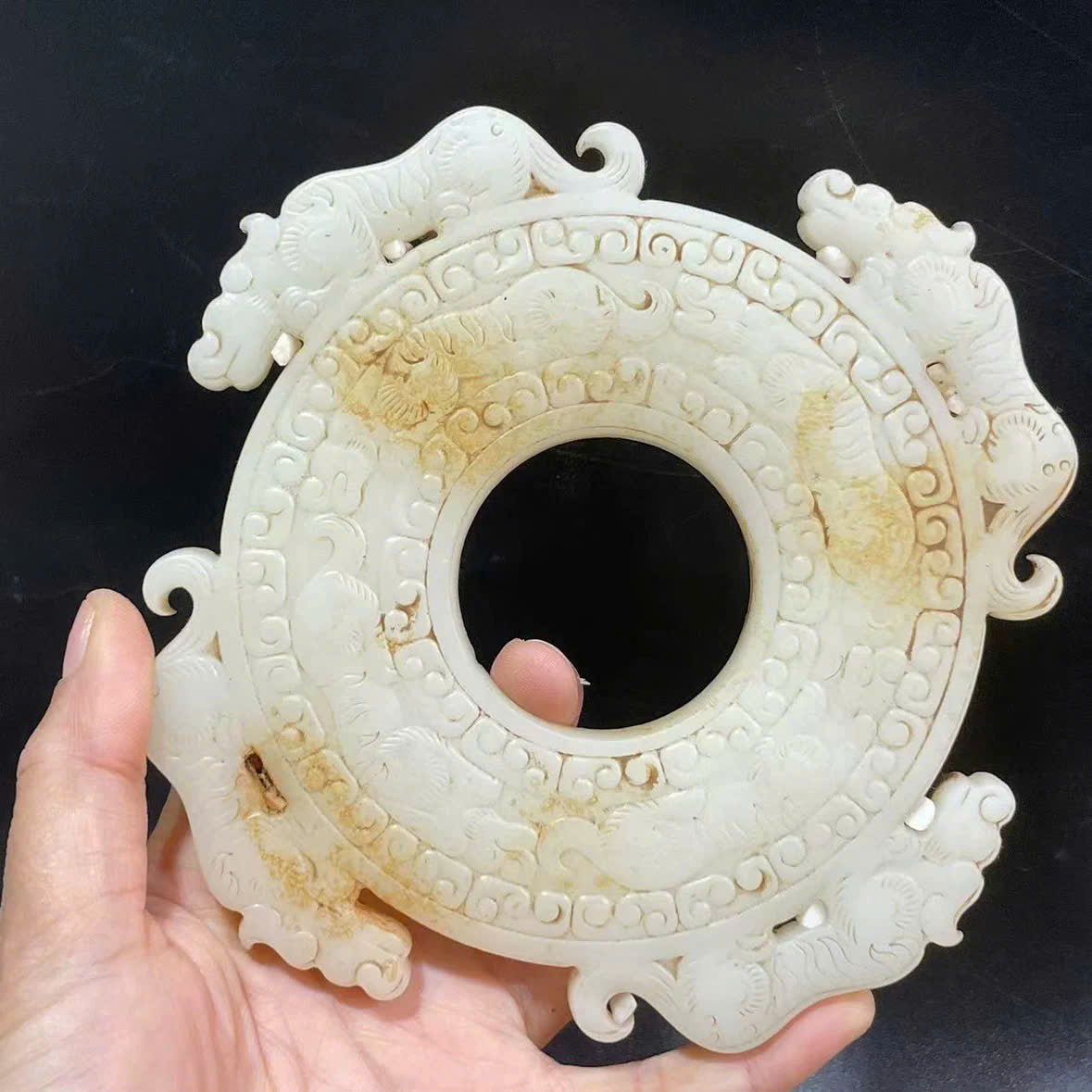  Phù điêu Ngọc xưa sưu tầm BKSTCN-9483 