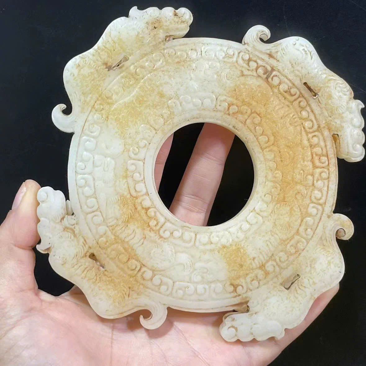  Phù điêu Ngọc xưa sưu tầm BKSTCN-9483 