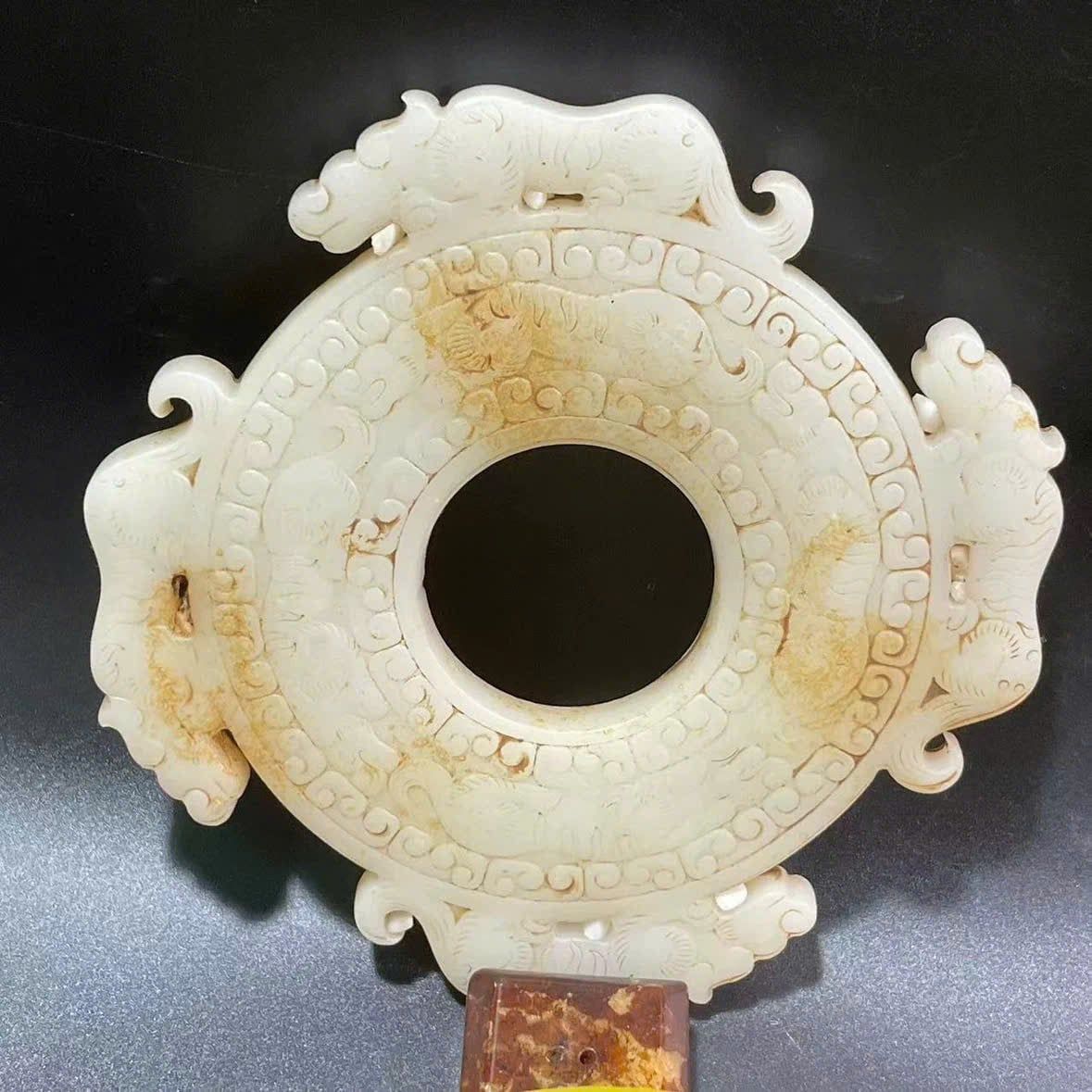  Phù điêu Ngọc xưa sưu tầm BKSTCN-9483 