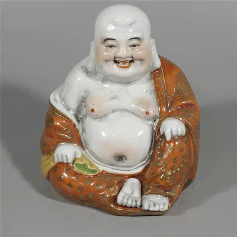  Tượng Di Lặc áo Cà Sa Gấm Hoa sưu tầm BKCECN-9586 