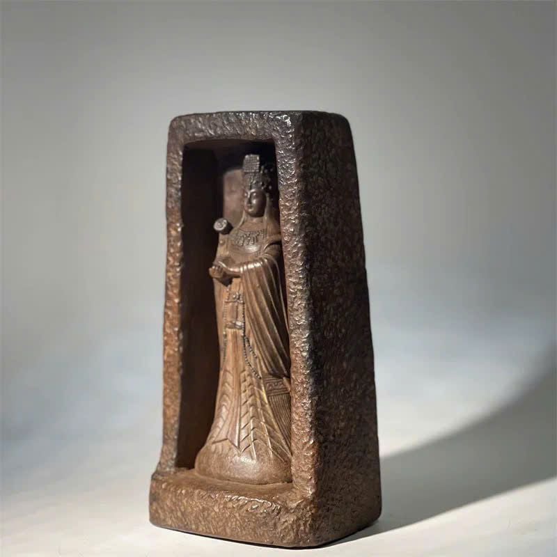  Tượng Phật Quan Âm đá sưu tầm BKCECN-9587 