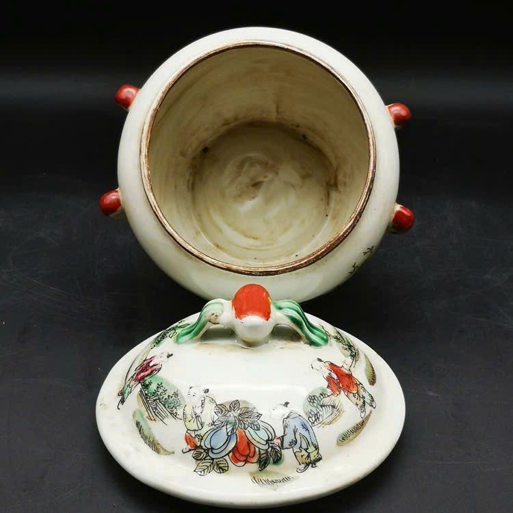  Hũ sưu tầm họa tiết Đồng Tử BKCECN-9590 