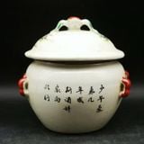  Hũ sưu tầm họa tiết Đồng Tử BKCECN-9590 