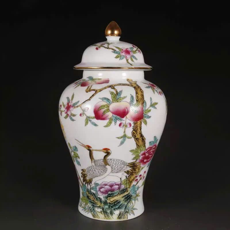  Cặp Bình Hạc Thọ Đào sưu tầm BKCECN-9591 