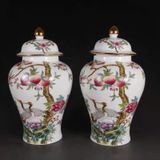  Cặp Bình Hạc Thọ Đào sưu tầm BKCECN-9591 