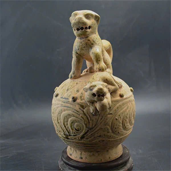  Bình Kỳ Lân Tống Tử Phú Quý sưu tầm BKCECN-9602 