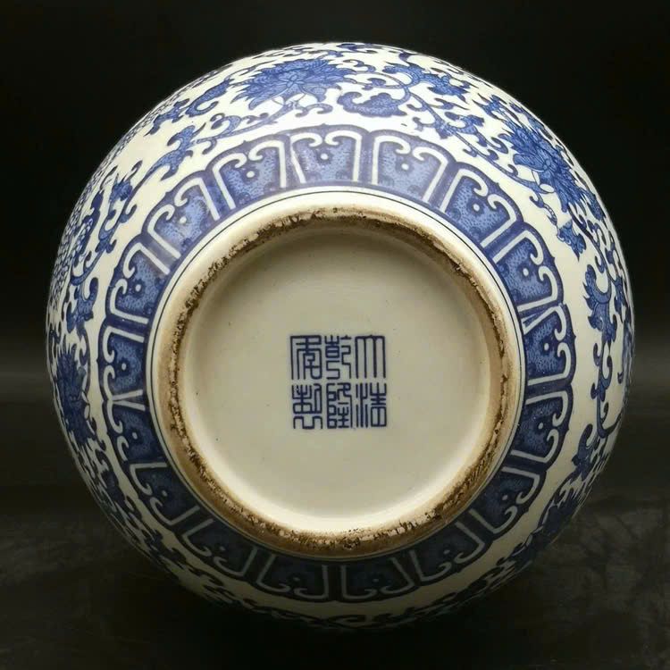  Bình Gốm Rồng Hoa Dây xưa sưu tầm BKCECN-9605 