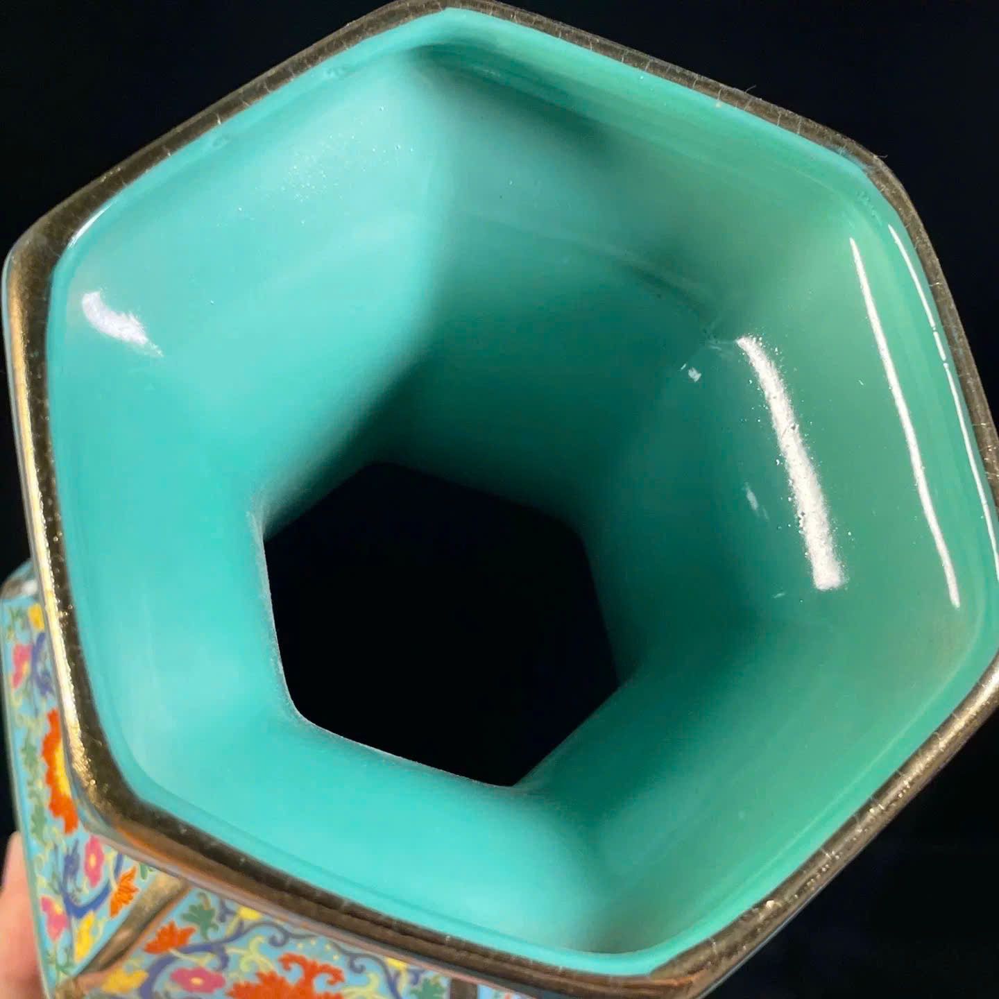  Bình Bổ Khung Tứ thời sưu tầm men Thiên Thanh BKCECN-9606 