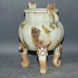  Lư Hương 3 chân men rạn già hàng xưa sưu tầm BKCECN-9607 