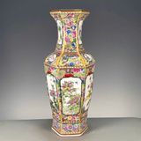  Bình Đa Giác Gấm Hoa sưu tầm BKCECN-9609 