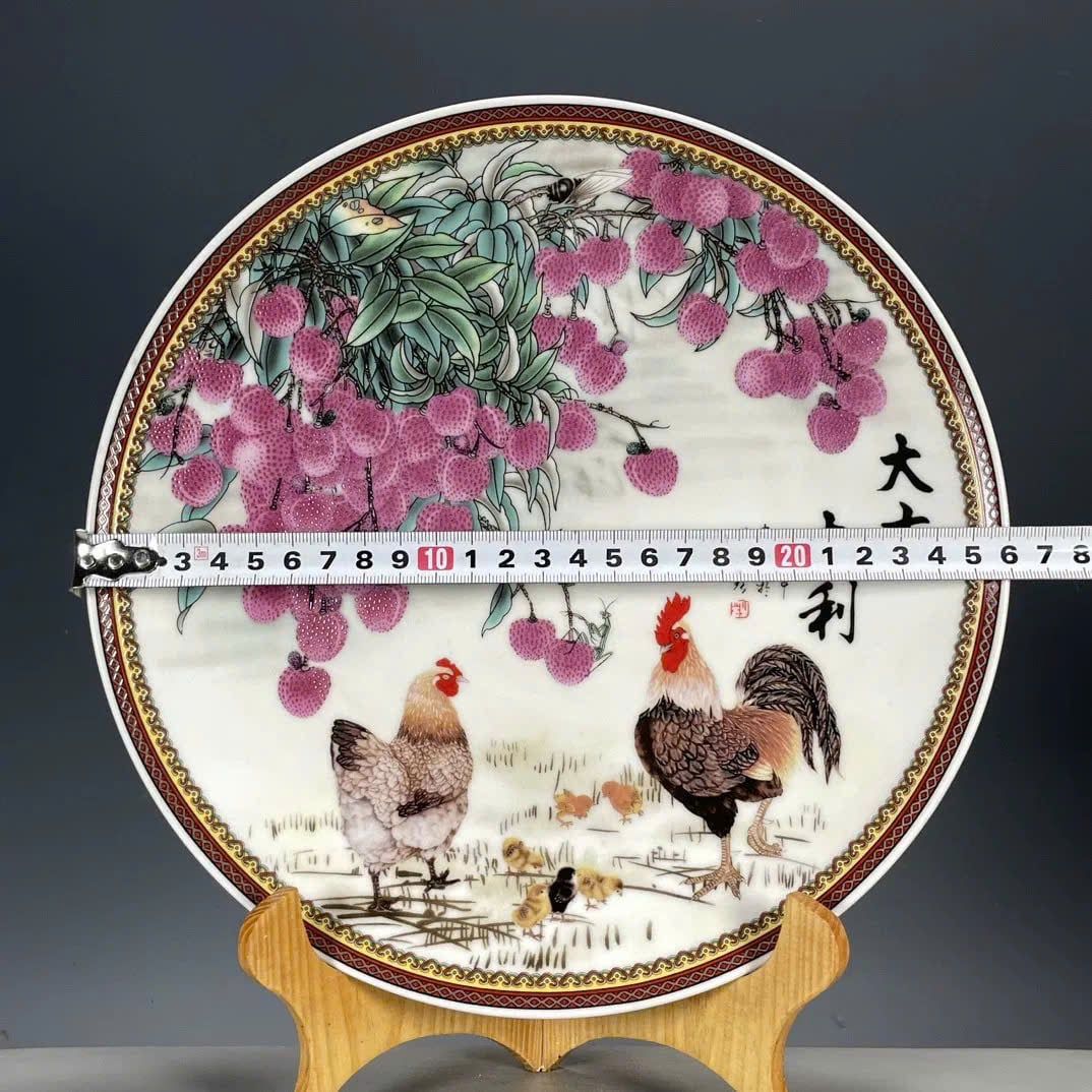  Đĩa Lệ Chi Uyên Ương sưu tầm BKCECN-9613 