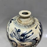  Mai Bình Rồng nung củi vẽ tay BKCECN-9616 