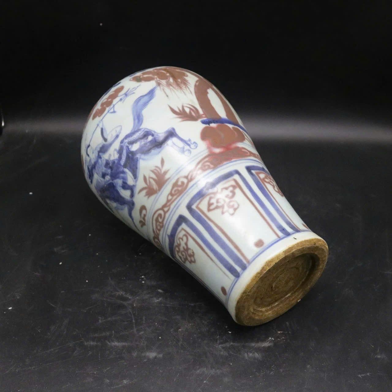  Mai Bình Tướng Quân vẽ tay nung củi BKCECN-9620 