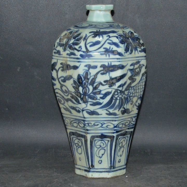  Mai Bình Phượng Hoa Dây vẽ tay nung củi BKCECN-9621 