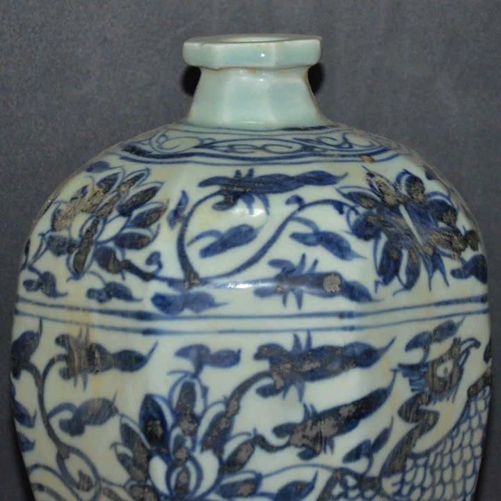  Mai Bình Phượng Hoa Dây vẽ tay nung củi BKCECN-9621 