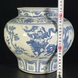  Hũ gốm vẽ tay nung củi sưu tầm BKCECN-9629 