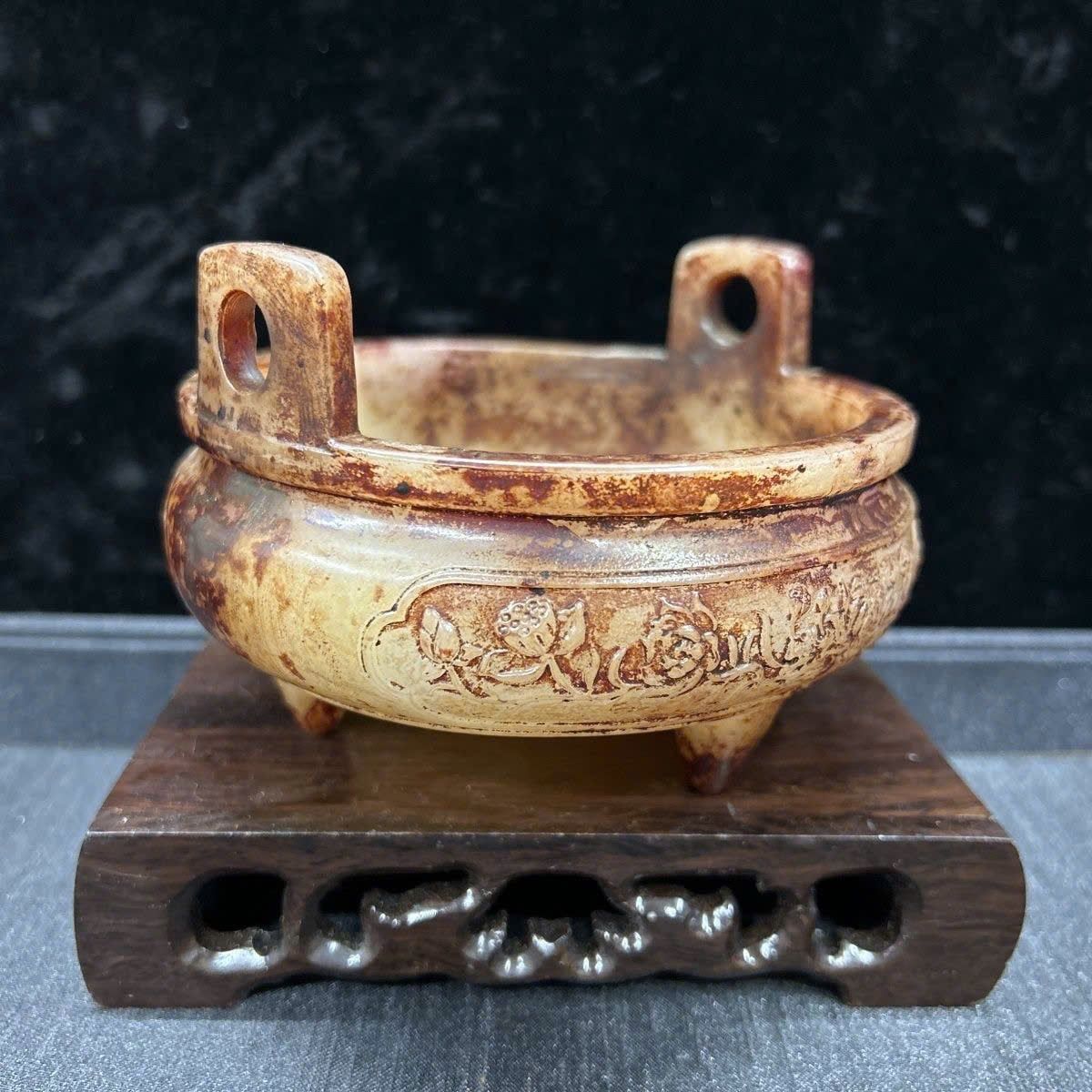  Lư Ngọc xưa ám hoạ sen sưu tầm BKSTCN-9503 