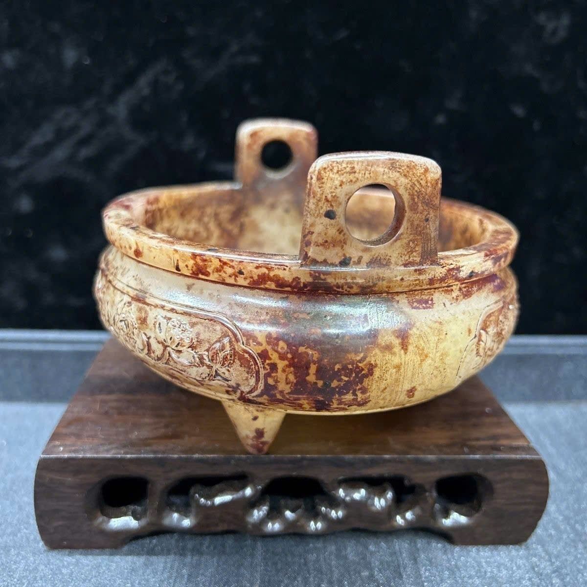  Lư Ngọc xưa ám hoạ sen sưu tầm BKSTCN-9503 